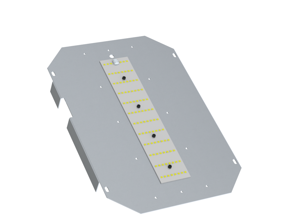 60W UNIVERSAL LED INSERT PLATE 220VAC DRIVELESS EMERGENCY BACKUP