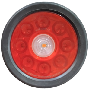 BullsEye Light-Red/Amber 110mm - with Rubber